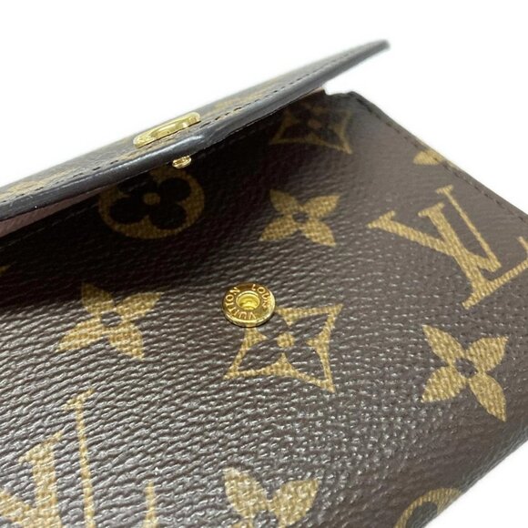 Auth LOUIS VUITTON Portefeuille Victorine M62360 Rose Ballerine Monogram - Picture 6 of 11